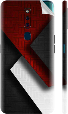 Snooky Oppo F11 Pro Mobile Skin(Black)