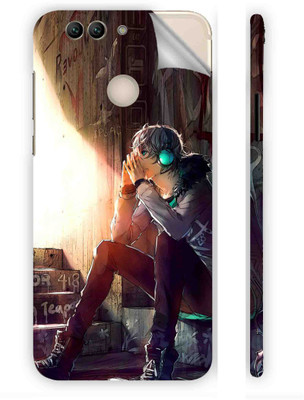 Snooky Huawei nova 2 plus Mobile Skin(Black)