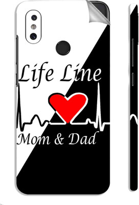 Snooky Xiaomi Mi 8 Mobile Skin(Multicolor)