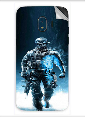 Snooky Samsung Galaxy J2 Pro 2018 Mobile Skin(Black)