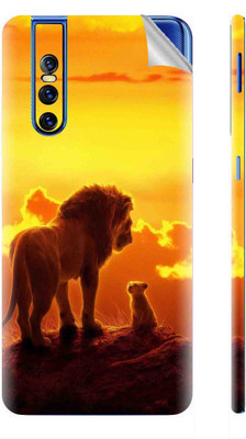 Snooky Vivo V15 Pro Mobile Skin(Yellow)