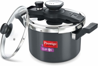 Prestige Clip-On Svachh 5L 5 L Induction Bottom Pressure Cooker(Aluminium)