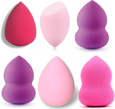 Yuency Make up Sponges Set Blender Flawless Facial Powder Puff Foundation Sponge
