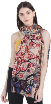 FabSeasons Printed Cotton Blend Women Scarf