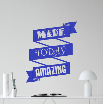 marvellous 60 cm m_makeamazing Self Adhesive Sticker(Pack of 1)