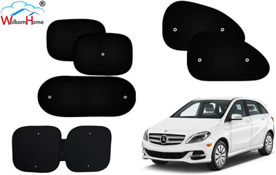 WolkomHome Dashboard, Side Window, Rear Window Sun Shade For Mercedes Benz B-Class(Black)