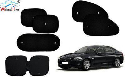WolkomHome Dashboard, Side Window, Rear Window Sun Shade For BMW 520i(Black)
