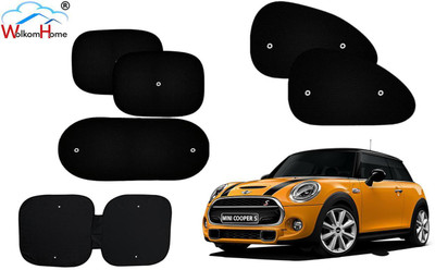 WolkomHome Dashboard, Side Window, Rear Window Sun Shade For Mini Cooper Cooper(Black)