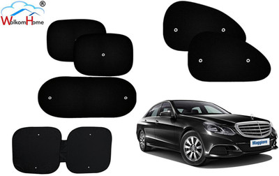 WolkomHome Dashboard, Side Window, Rear Window Sun Shade For Mercedes Benz E200(Black)