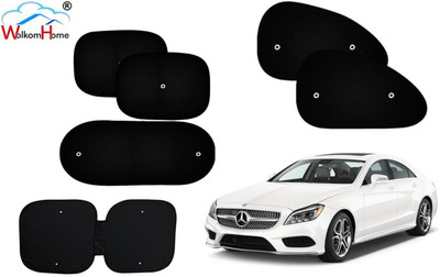 WolkomHome Dashboard, Side Window, Rear Window Sun Shade For Mercedes Benz CLS-Class(Black)