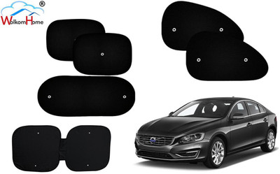 WolkomHome Dashboard, Side Window, Rear Window Sun Shade For Volvo V60(Black)