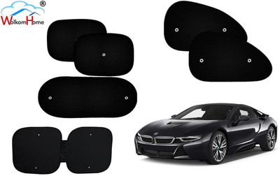 WolkomHome Dashboard, Side Window, Rear Window Sun Shade For BMW I8(Black)