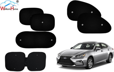 WolkomHome Dashboard, Side Window, Rear Window Sun Shade For Lexus ES(Black)