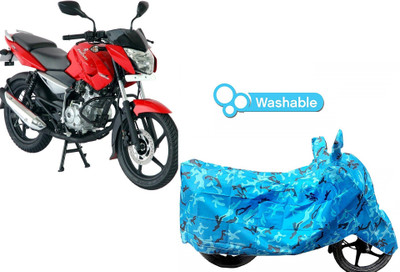 COVERPLANET Two Wheeler Cover for Bajaj(Pulsar 135 LS DTS-i, Blue)