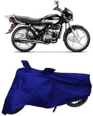 AutoRash Two Wheeler Cover for Hero(Splendor Plus, Blue)