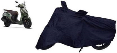 AutoRash Two Wheeler Cover for Yamaha(Fascino, Blue)