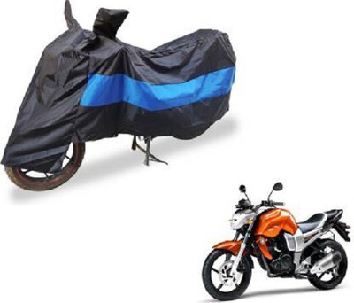 Star India Waterproof Two Wheeler Cover for Yamaha(FZ16, Grey, Blue)