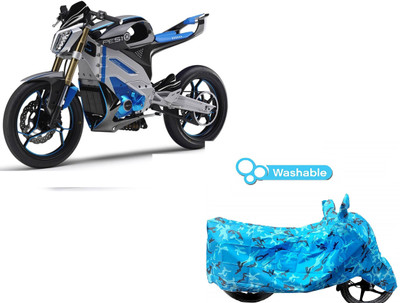 COVERPLANET Two Wheeler Cover for Hero(Electric, Blue)