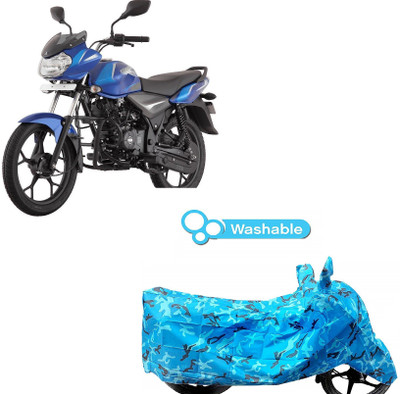 ANLOPE Two Wheeler Cover for Bajaj(Discover 100 DTS-i, Multicolor)