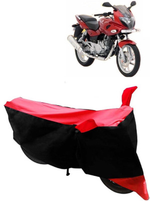 Gargi Traders Two Wheeler Cover for Bajaj(Pulsar 220 DTS-i, Red)