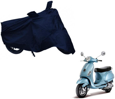 Auto Kite Waterproof Two Wheeler Cover for Piaggio(Vespa LX, Blue)