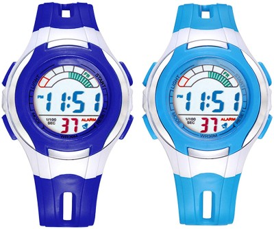 Time Up Combo of 2,Alarm,WaterProof,Stopwatch Kids Digital Watch  - For Men