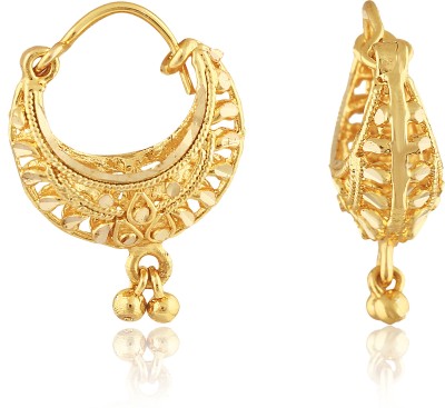 VIGHNAHARTA Traditional Bucket Bali Alloy Gold and Micron Plated Earring Alloy Drops & Danglers