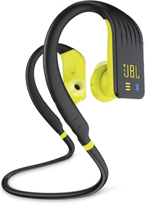 JBL Endurance Dive Bluetooth Headset(Yellow, In the Ear)