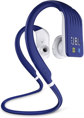 JBL Endurance Dive Bluetooth Headset(Blue, In the Ear)