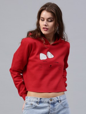 SASSAFRAS Full Sleeve Printed Women Sweatshirt