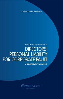 Directors' Personal Liability for Corporate Fault(English, Electronic book text, unknown)