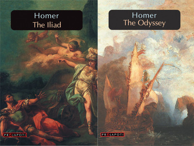 THE ILIAD & THE ODYSSEY combo(English, Paperback, HOMER)