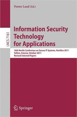 Information Security Technology for Applications(English, Paperback, unknown)
