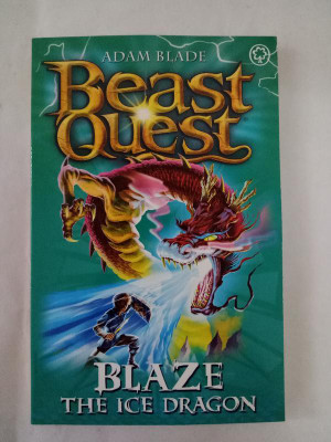 Beast Quest: Blaze The Ice Dragon(S4-5)(English, Paperback, Adam Blade)