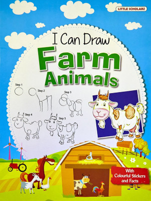 I Can Draw Farm Animals 2015 Edition(English, Paperback, LS Editorial Team)