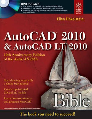 Autocad 2010 and Autocad Lt 2010 Bible (with CD)(English, Paperback, Finkelstein Ellen)