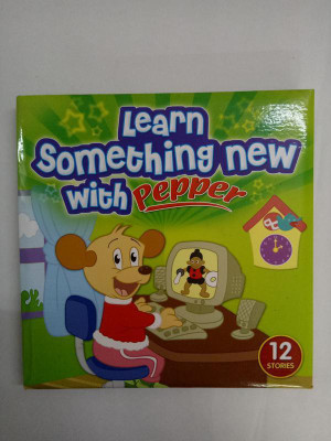 Learn Something New With Pepper(English, Paperback, Sterling)