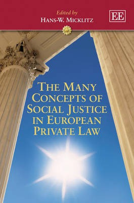 The Many Concepts of Social Justice in European Private Law(English, Hardcover, unknown)