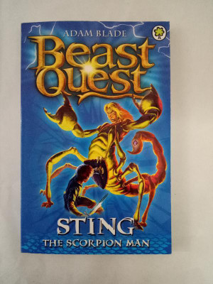 Beast Quest : Series 3 (6) Sting The Scorpion Man(English, Paperback, Adam Blade)