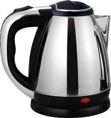 ND BROTHERS Electric Kettle/Kettle/Tea Kettle/Tea and Coffee Maker Beverage Maker(2 L, Silver , Black)