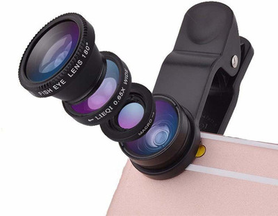 BUY SURETY New Collection Universal Mobile Phone Camera Lens Kit 3 in 1 Set 180 ° Fisheye Lens 0.67X Wide-Angle Macro Lens for All Smartphone Lens Mobile Phone External Lens Photography Accessories Camera Telephoto Lens With Universal Clip Mobile Phone Lens BUY SURETY New Collection Universal Mobile Phone Camera Lens Kit 3 in 1 Set 180 ° Fisheye Lens 0.67X Wide-Angle Macro Lens for All Smartphone Lens Mobile Phone External Lens Photography Accessories Camera Telephoto Lens With Universal Clip Mobile Phone Lens