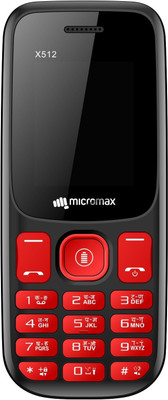 Micromax X512(Black&Red)
