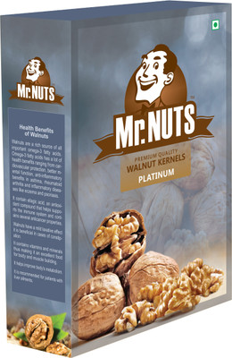 Mr.NUTS PLATINUM PREMIUM WALNUT KERNELS (Akhrot) Pack of 1 Walnuts(1 x 250 g)