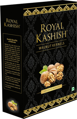 ROYAL KASHISH KASHISH PREMIUM WALNUT KERNELS (Akhrot) Pack of 1 Walnuts(1 x 250 g)