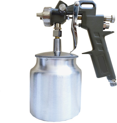 Air-ga Feed Suction Hvlp Paint Spray Gun 1.5mm High Pressure 1 HVLP Sprayer(Grey)