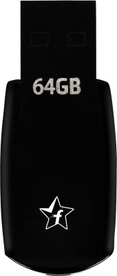 Flipkart SmartBuy USB20PB6401 64 USB 2.0 GB Pen Drive  (Black)