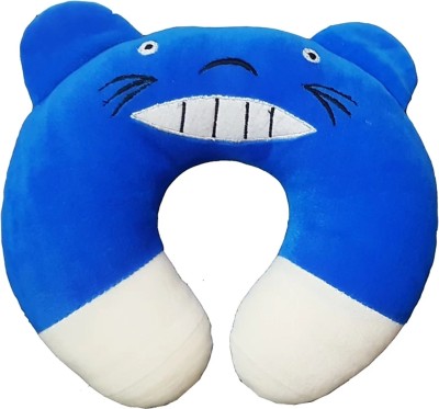 BRANDONN Polyester Fibre CARTOON EMBROIDERY Baby Pillow Pack of 1(Dark Blue)