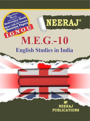 NEERAJ IGNOU MEG-10 - English Studies In India (English Medium)(Paperback, Neeraj Publications)