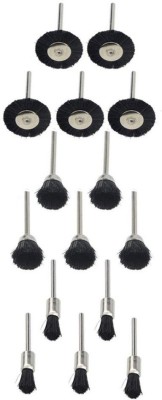 DIY Crafts 15 - Pcs Wire Wheel Brushes Rotary Tool(5 mm)