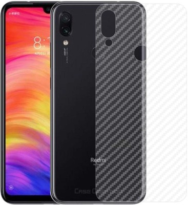 ACUTAS Back Screen Guard for Protector Film Carbon Fiber Finish Ultra Thin Scratch Resistant Safety Protective Film For Xiaomi Redmi 7(Pack of 1)